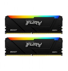 Оперативная память 16Gb Kingston Fury Beast RGB KF432C16BB2AK2/16                                                                                                                                                                                         