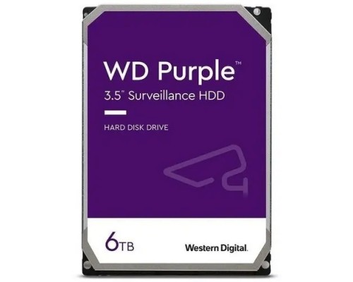 Жесткий диск WD Purple 6Tb WD64PURZ