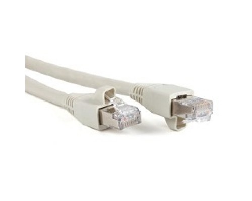 Патч-корд Hyperline PC-LPM-STP-RJ45-RJ45-C6a-1M-LSZH-GY