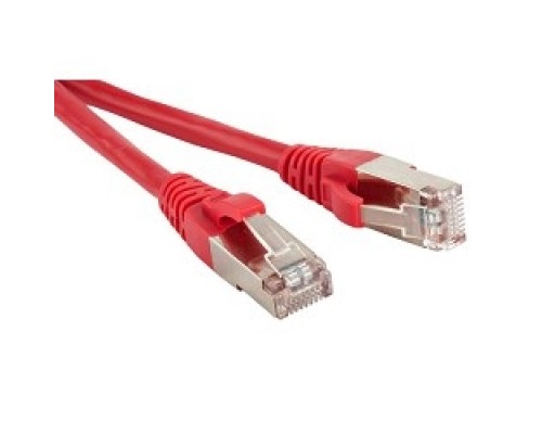 Патч-корд экранированный Hyperline PC-LPM-STP-RJ45-RJ45-C5e-5M-LSZH-RD