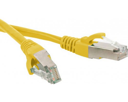 Патч-корд экранированный Hyperline PC-LPM-SFTP-RJ45-RJ45-C6-3M-LSZH-YL