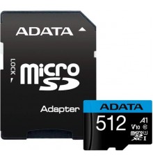 Карта памяти ADATA 512GB AUSDX512GUICL10A1-RA1                                                                                                                                                                                                            