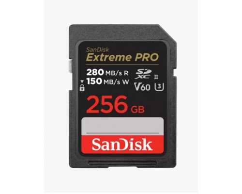 Карта памяти SanDisk 256GB UHS-II SDSDXEP-256G-GN4IN