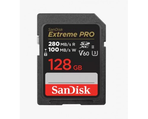 Карта памяти SanDisk 128GB UHS-II SDSDXEP-128G-GN4IN