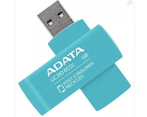 Флэш-накопитель ADATA 64GB GREEN UC310E-64G-RGN