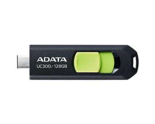 Флэш-накопитель ADATA 128GB ACHO-UC300-128G-RBK/GN