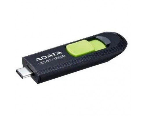 Флэш-накопитель ADATA 128GB ACHO-UC300-128G-RBK/GN