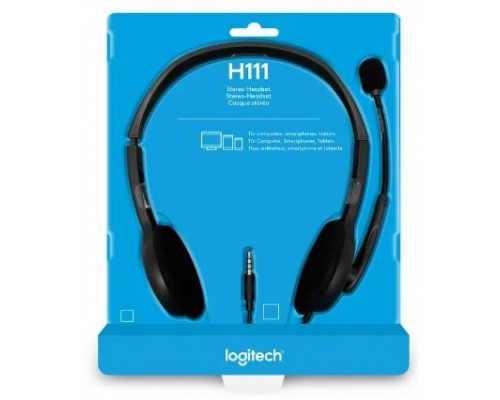 Гарнитура STEREO H111 GREY 981-000588 LOGITECH