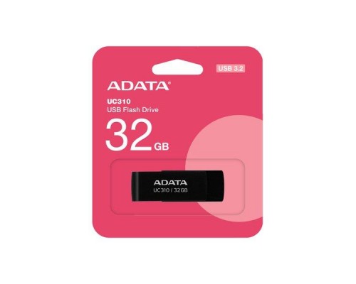 Флэш-накопитель 32GB UC310-32G-RBK BLACK\GR ADATA