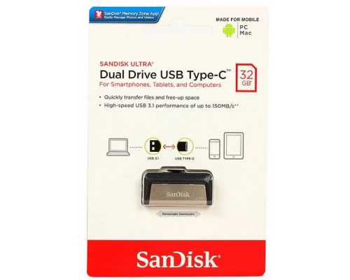 Флэш-накопитель USB-C 32GB SDDDC2-032G-G46 SANDISK