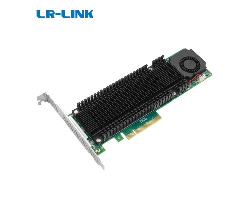 Адаптер PCIE3.0 TO 2P M.2 NVME LRNV9541-2IR LR-LINK