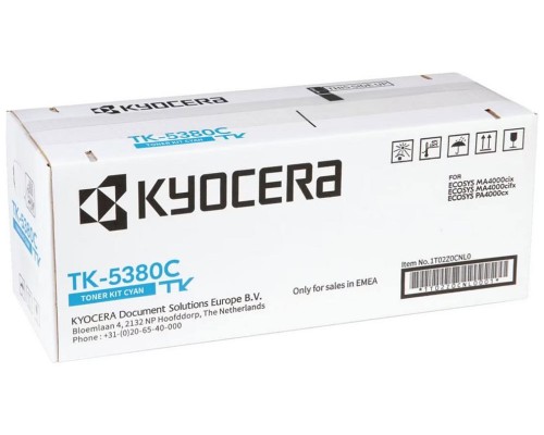 Тонер-картридж Kyocera TK-5380C Cyan 1T02Z0CNL0