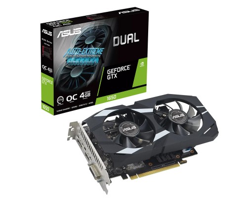 Видеокарта ASUS DUAL-GTX1650-O4GD6-P-EVO 90YV0EZD-M0NA00