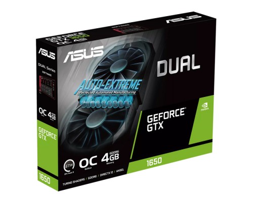 Видеокарта ASUS DUAL-GTX1650-O4GD6-P-EVO 90YV0EZD-M0NA00