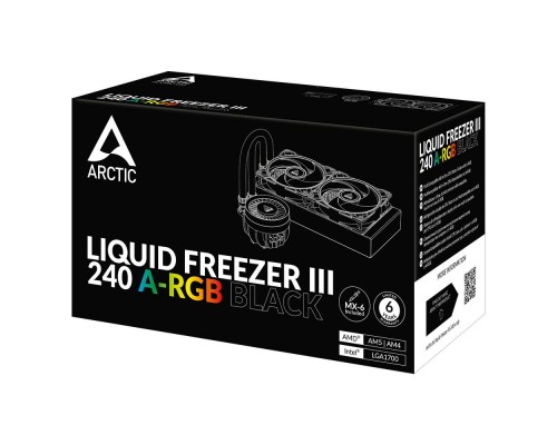 Жидкостная система охлаждения Arctic Cooling Arctic Liquid Freezer III-240 A-RGB Black ACFRE00142A