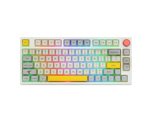 Клавиатура Epomaker TH80 Pro Keyboard Gateron Pro 2.0 TH80Pro-WHT-ENL-GatY