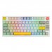 Клавиатура Epomaker TH80 Pro Keyboard Gateron Pro 2.0 TH80Pro-WHT-ENL-GatY