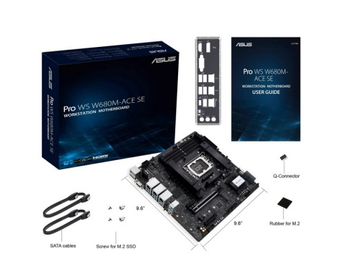 Материнская плата ASUS PRO WS W680M-ACE SE 90MB1FA0-M0EAY0