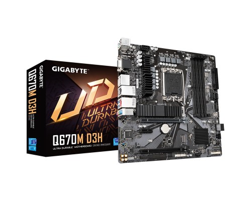 Материнская плата Gigabyte Q670M D3H