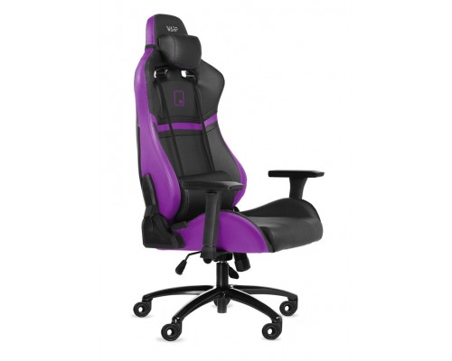 Игровое кресло WARP Gr GR-BPP black/purple компьютерное