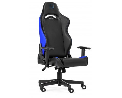 Игровое кресло WARP Sg SG-BBL black/blue компьютерное