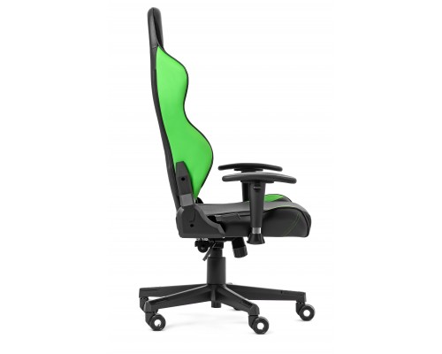 Игровое кресло WARP Sg SG-BGN black/green компьютерное