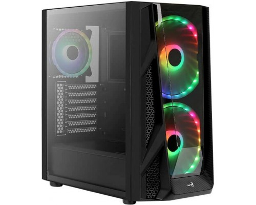 Компьютерный корпус Midi Tower AeroCool NightHawk Duo-G-BK-v1 EN52458