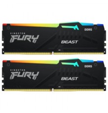 Оперативная память 32GB Kingston Fury Beast Black RGB KF560C36BBEAK2/32                                                                                                                                                                                   