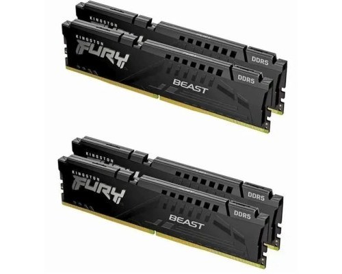 Модуль памяти 64Gb Kingston FURY Beast BlackKF552C40BBK4-64