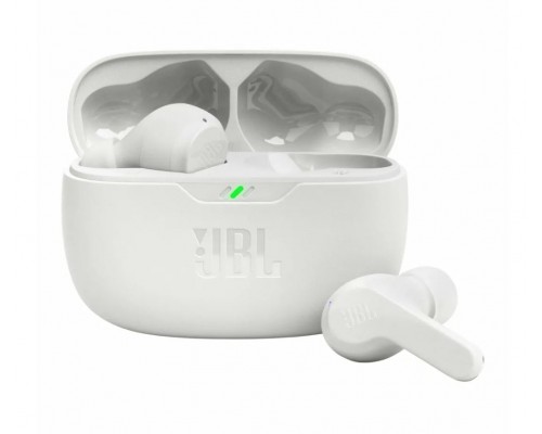 Наушники беспроводные JBL Wave Beam TWS белый JBLWBEAMWHT