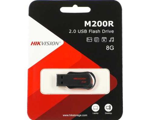 Накопитель USB 2.0 8GB HikVision M200R HS-USB-M200R/8G