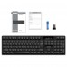 Беспроводная клавиатура чёрная SVEN KB-C2300W SV-021474