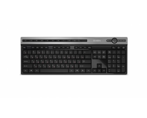 Клавиатура беспроводная чёрная SVEN KB-E5500W SV-021931