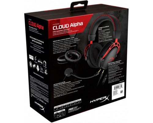 Проводные наушники HyperX Cloud Alpha HX-HSCA-RD