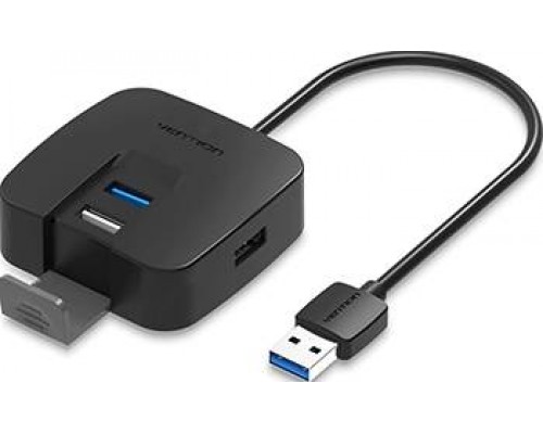 Концентратор Vention OTG USB 2.0/ USB 3.0 на 4 порта CHABF