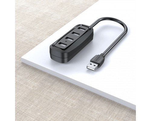 Концентратор Vention USB 2.0 на 4 порта VAS-J43-B015