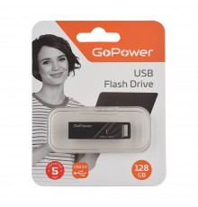 Флеш-накопитель 128GB GoPower TITAN USB3.0 00-00025959                                                                                                                                                                                                    
