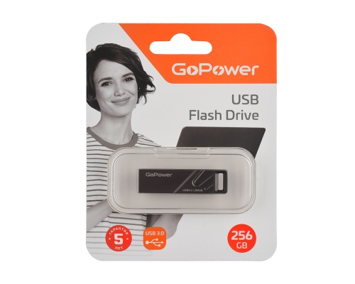 Флеш-накопитель 256GB GoPower TITAN USB3.0 00-00027356