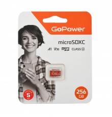 Карта памяти 256GB GoPower 00-00025684                                                                                                                                                                                                                    