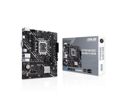 Материнская плата ASUS PRIME H610M-K ARGB 90MB1G90-M0EAY0