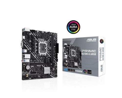 Материнская плата ASUS PRIME H610M-K ARGB 90MB1G90-M0EAY0