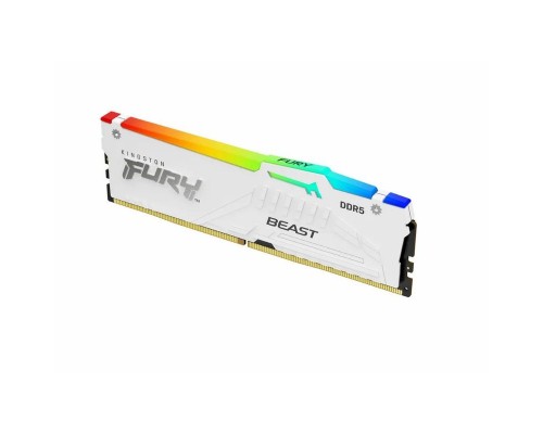 Память оперативная 16GB Kingston FURY Beast White RGB XMP KF560C40BWA-16