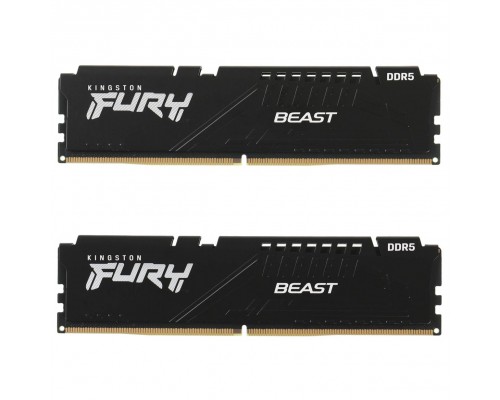 Память оперативная 16GB Kingston FURY Beast Black KF560C40BBK2-16