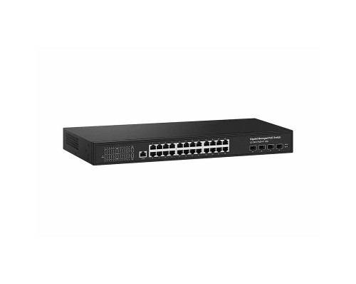 Управляемый L3 PoE коммутатор NST NS-SW-24G4G10-PL