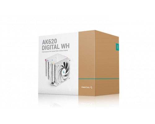 Кулер Deepcool AK620 DIGITAL WH