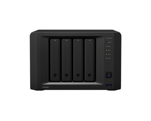 Видеорегистратор IP Synology 4HDD 32CAM DVA3221