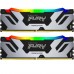 Оперативная память Kingston Fury Renegade Silver/Black RGB KF572C38RSAK2-48