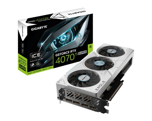 Видеокарта Gigabyte RTX4070Ti SUPER EAGLE OC ICE 16GB