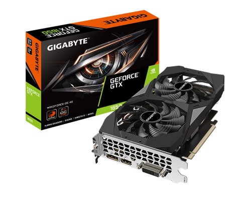 Видеокарта Gigabyte GTX1650 D6 WINDFORCE OC 4GB