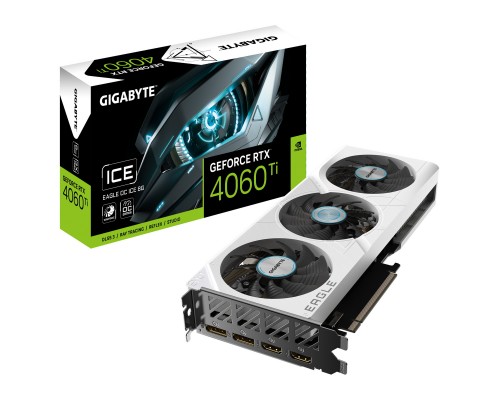 Видеокарта Gigabyte RTX4060Ti EAGLE OC ICE 8GB